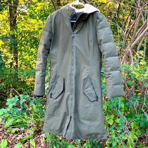 Vintage Ralph Lauren Olive Parka Jacket! Size xs